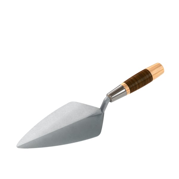 Bon Tool Bon 72-515 Brick Trowel Forged 9" Narrow London Leather Handle 72-515 - main